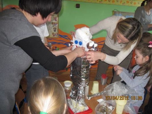 Grafika #41: 27.04.2012 - Zajęcie otwarte dla rodziców dzieci z grupy II