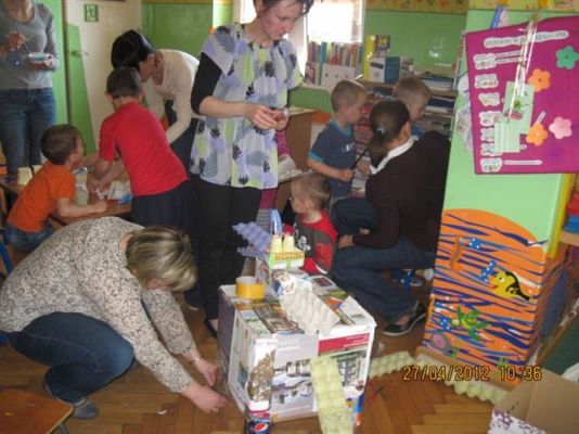 Grafika #42: 27.04.2012 - Zajęcie otwarte dla rodziców dzieci z grupy II