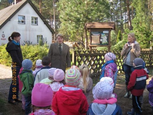 Grafika #1: 24.04.2012 - Wycieczka do leśniczówki w Stęknicy