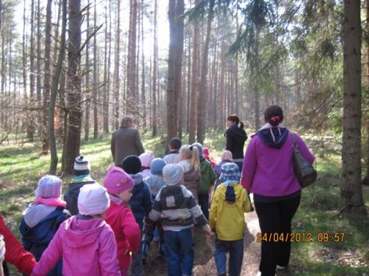 Grafika #12: 24.04.2012 - Wycieczka do leśniczówki w Stęknicy