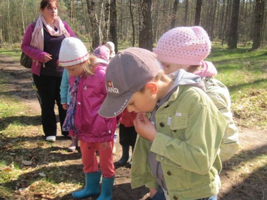 Grafika #25: 24.04.2012 - Wycieczka do leśniczówki w Stęknicy