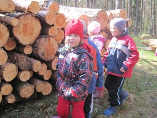 Grafika #28: 24.04.2012 - Wycieczka do leśniczówki w Stęknicy