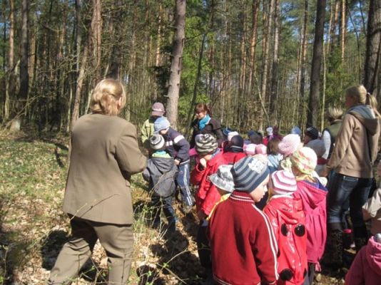 Grafika #32: 24.04.2012 - Wycieczka do leśniczówki w Stęknicy