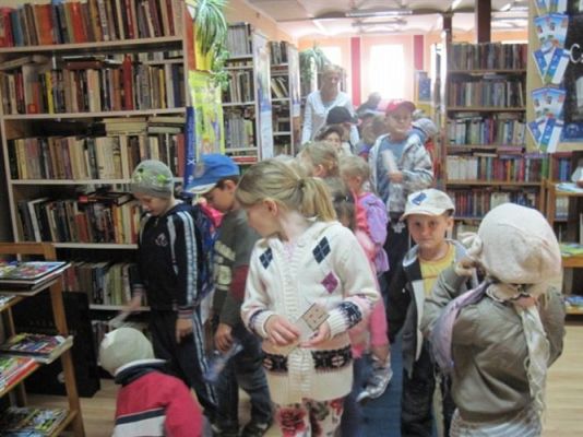 Grafika #18: 05.06.2012 - Wyjście do Biblioteki Gminnej w Wicku