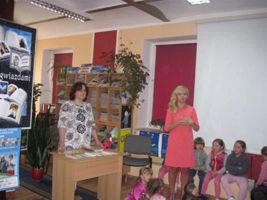Grafika #4: 06.06.2013 - Spotkanie z autorką bajek Katarzyną Zychla