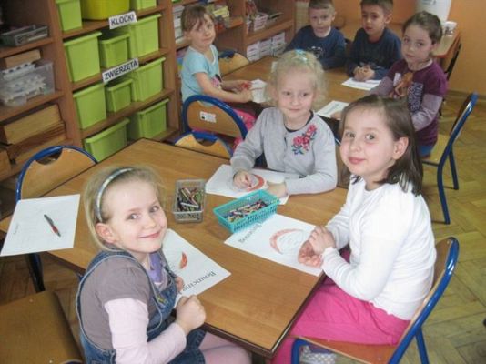 Grafika #8: Zajęcia w ramach projektu "Akademia Małego Anglisty"