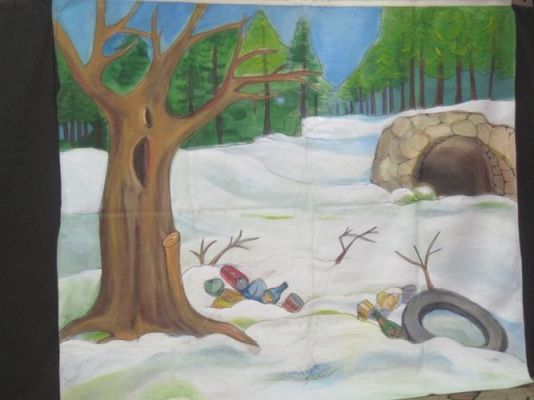 Grafika #9: 09.10.2012 - Przedstawienie teatralne pt. "Niedźwiedź strażnik lasu"