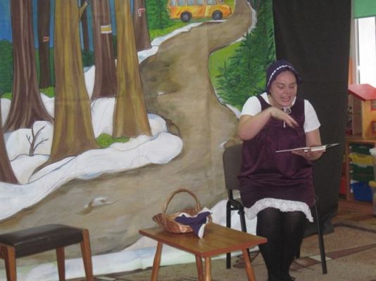 Grafika #24: 09.10.2012 - Przedstawienie teatralne pt. "Niedźwiedź strażnik lasu"