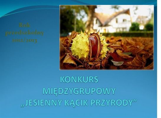 Grafika #0: Jesienne kąciki przyrody