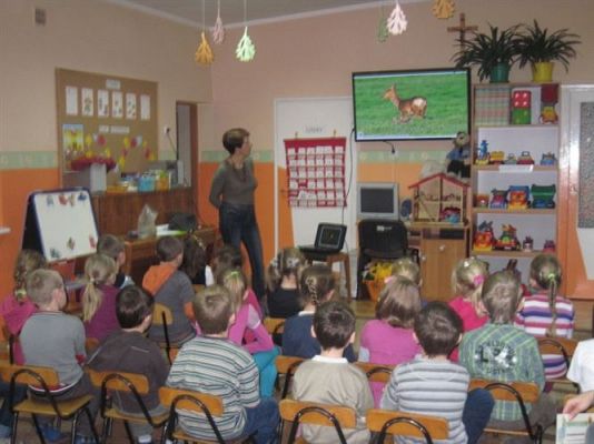 Grafika #18: 22.11.2012 - Spotkanie z p.Katarzyną Sitkowską pracownikiem Słowińskiego Parku Narodowego