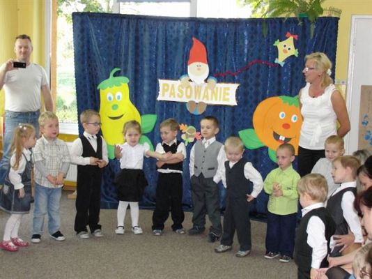Grafika #13: 16.10.2012 - Pasowanie na przedszkolaka