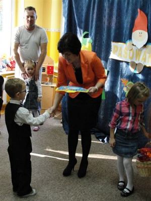 Grafika #26: 16.10.2012 - Pasowanie na przedszkolaka