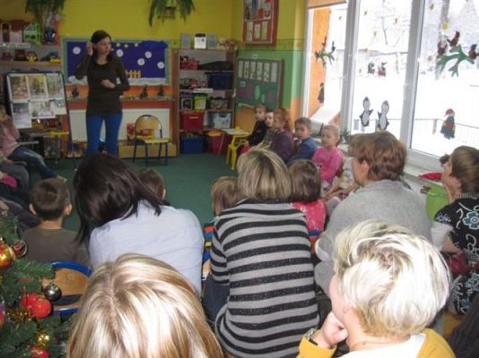 Grafika #1: 11.12.2012 - Zajęcia otwarte dla rodziców dzieci z grupy Średniaków