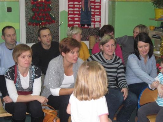 Grafika #15: 11.12.2012 - Zajęcia otwarte dla rodziców dzieci z grupy Średniaków