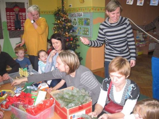 Grafika #16: 11.12.2012 - Zajęcia otwarte dla rodziców dzieci z grupy Średniaków