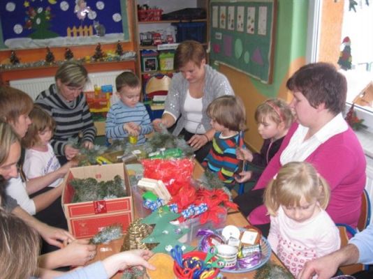 Grafika #20: 11.12.2012 - Zajęcia otwarte dla rodziców dzieci z grupy Średniaków