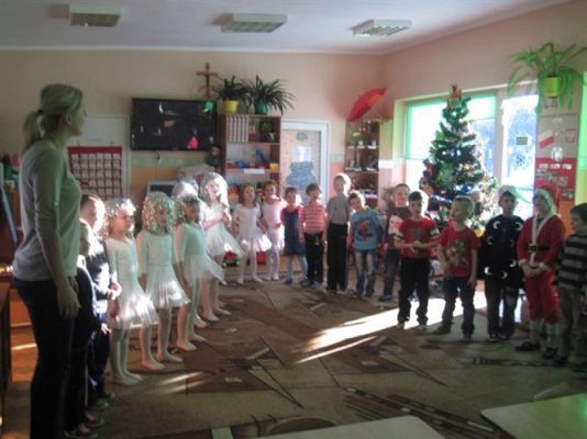 Grafika #8: 06.12.2012 - Mikołajki w grupie Starszaków