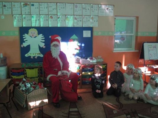 Grafika #10: 06.12.2012 - Mikołajki w grupie Starszaków