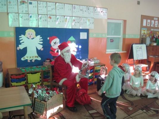 Grafika #12: 06.12.2012 - Mikołajki w grupie Starszaków