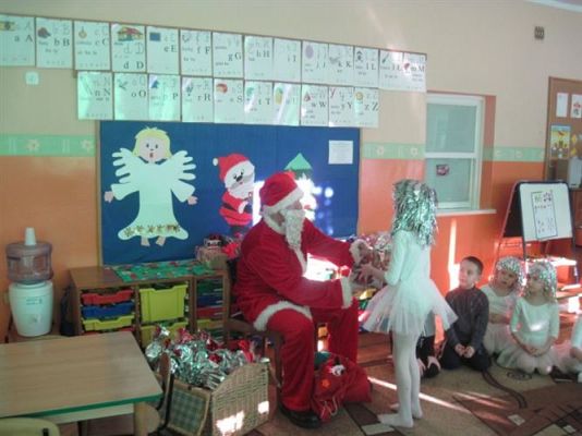 Grafika #14: 06.12.2012 - Mikołajki w grupie Starszaków