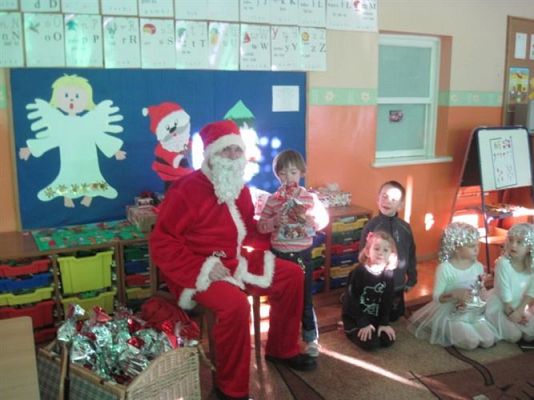 Grafika #17: 06.12.2012 - Mikołajki w grupie Starszaków