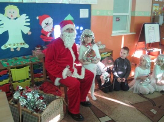 Grafika #20: 06.12.2012 - Mikołajki w grupie Starszaków