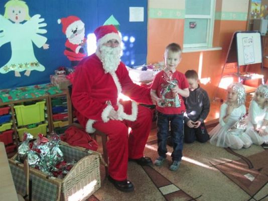 Grafika #21: 06.12.2012 - Mikołajki w grupie Starszaków