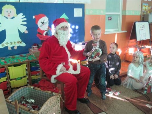 Grafika #29: 06.12.2012 - Mikołajki w grupie Starszaków