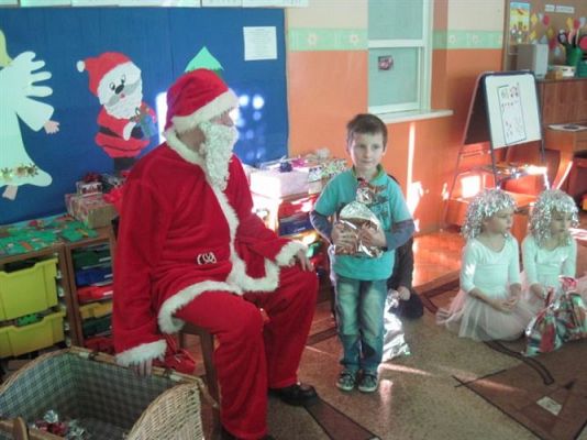 Grafika #31: 06.12.2012 - Mikołajki w grupie Starszaków