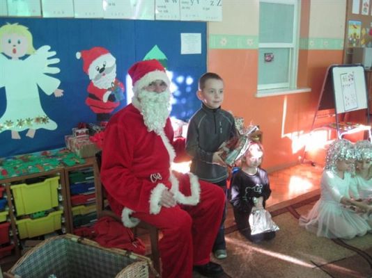 Grafika #34: 06.12.2012 - Mikołajki w grupie Starszaków