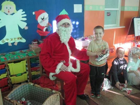 Grafika #35: 06.12.2012 - Mikołajki w grupie Starszaków