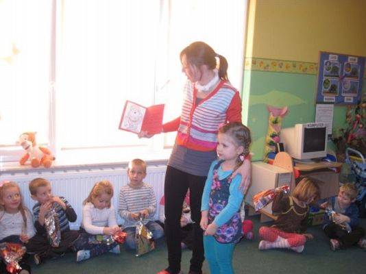 Grafika #34: 06.12.2012 - Mikołajki w grupie Średniaków