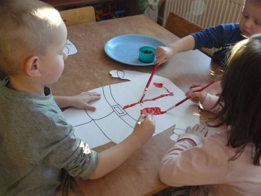 Grafika #7: 06.12.2012 - Mikołajki w grupie Maluszków