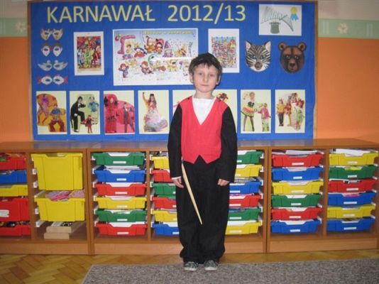 Grafika #6: 31.01.2013 - Nasze karnawałowe przebrania - grupa Starszaków