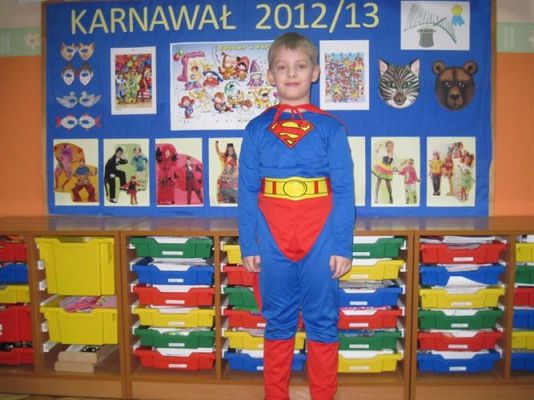 Grafika #19: 31.01.2013 - Nasze karnawałowe przebrania - grupa Starszaków