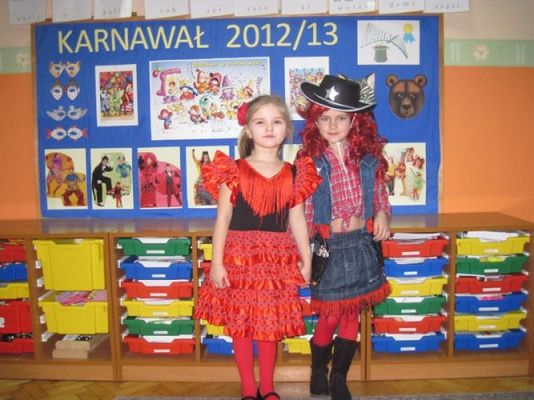 Grafika #27: 31.01.2013 - Nasze karnawałowe przebrania - grupa Starszaków