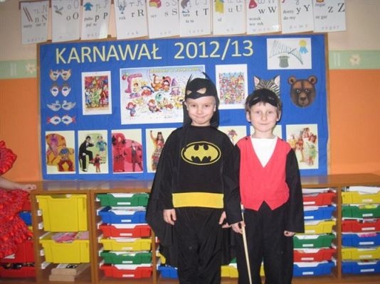 Grafika #28: 31.01.2013 - Nasze karnawałowe przebrania - grupa Starszaków