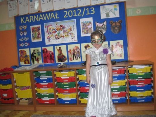 Grafika #37: 31.01.2013 - Nasze karnawałowe przebrania - grupa Starszaków