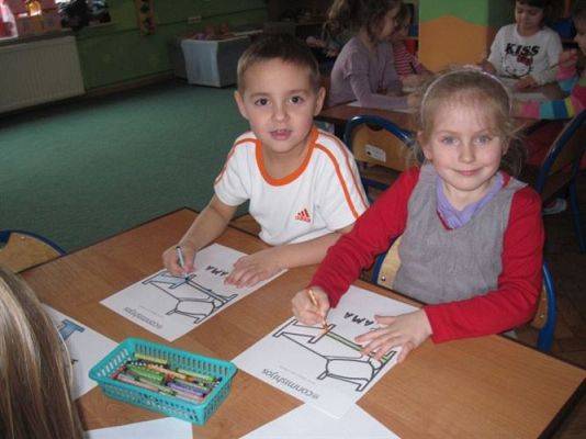 Grafika #10: Lekcje j.hiszpańskiego z panem Piotrem Pawłowskim