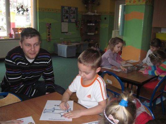 Grafika #13: Lekcje j.hiszpańskiego z panem Piotrem Pawłowskim