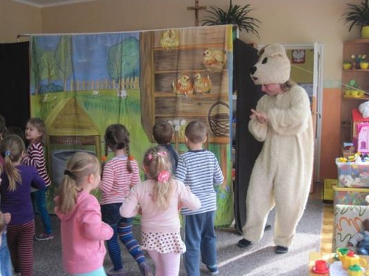 Grafika #32: 10.04.2013 - Przedstawienie teatralne pt. "Reksio" w wykonaniu teatru DUET z Krakowa