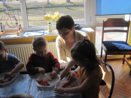 Grafika #31: 09.04.2013 - Zajęcia otwarte w grupie "Maluszków"