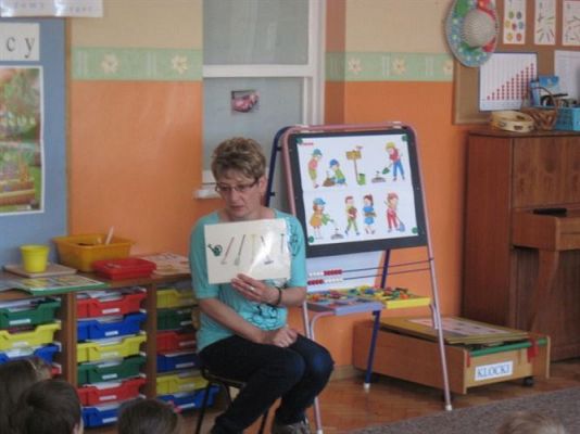 Grafika #1: 09.05.2013 - Zajęcia otwarte w grupie Starszaków