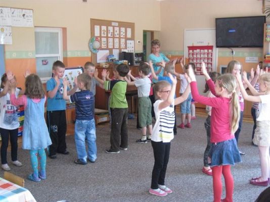 Grafika #2: 09.05.2013 - Zajęcia otwarte w grupie Starszaków