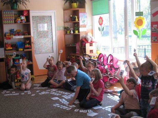 Grafika #4: 09.05.2013 - Zajęcia otwarte w grupie Starszaków