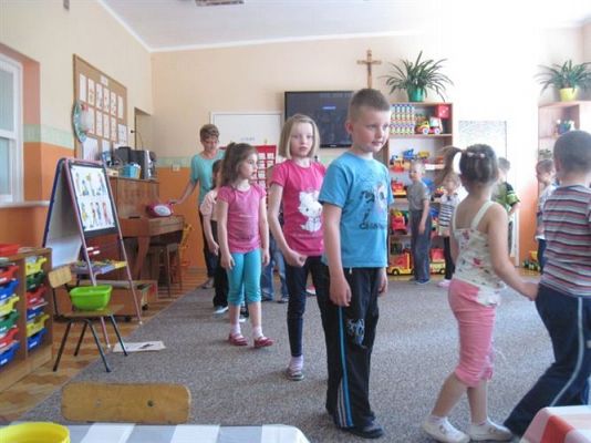 Grafika #7: 09.05.2013 - Zajęcia otwarte w grupie Starszaków