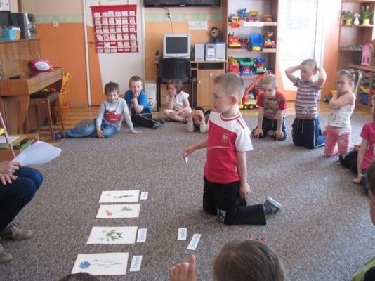 Grafika #9: 09.05.2013 - Zajęcia otwarte w grupie Starszaków