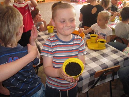 Grafika #15: 09.05.2013 - Zajęcia otwarte w grupie Starszaków