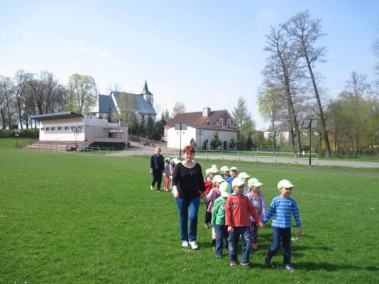 Grafika #8: 07.05.2013 - Spotkanie ze strażakami na stadionie w Charbrowie