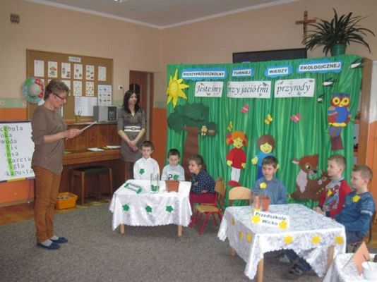 Grafika #39: 12.04.2013 - Międzyprzedszkolny Turniej Wiedzy Ekologicznej pn. "Przyjaciele przyrody"